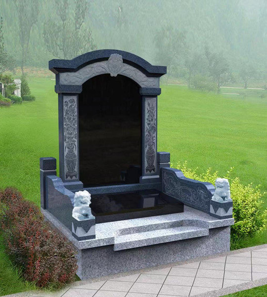 永安陵园立碑